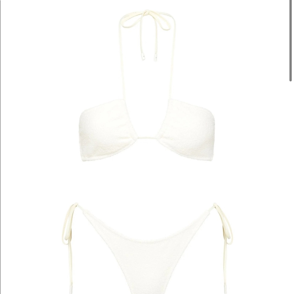 TRIANGL SWIM SET ASTER - COCONUT TERRY